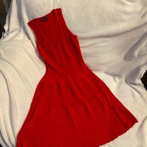 Lovely red Armani Exchange Knit dress